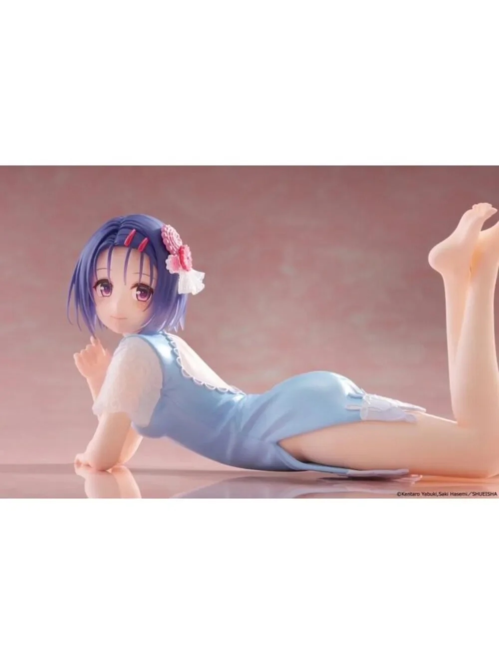 TAITO Desktop Cute To LOVE-Ru Darkness Yui Kotegawa Figure Blue Dress Ver.